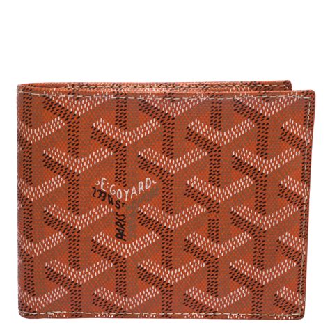 orange goyard bag wallet|authentic goyard handbags.